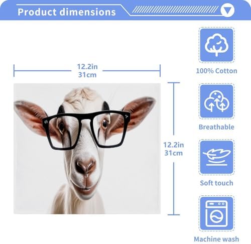 Goat Washcloth 2-Pack