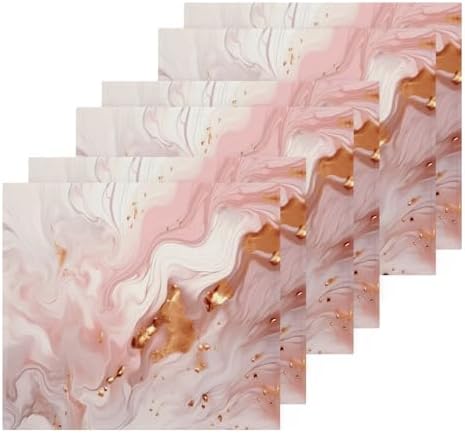 Yettastbin Pink Marble Washcloth 2 Pack
