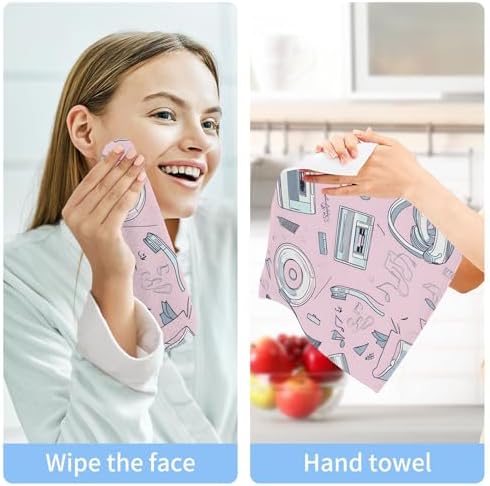 Premium Absorbent Cassette Tapes Washcloths for Fast Dry Individuals