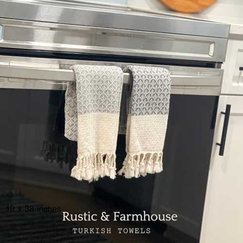 -gray shell hand towel set