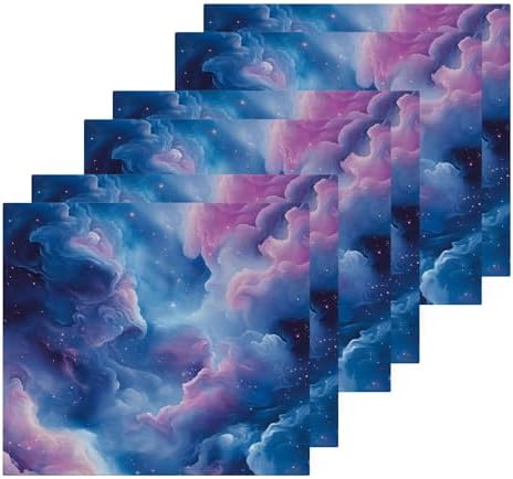 Vibrant Nebulae Washcloth Set