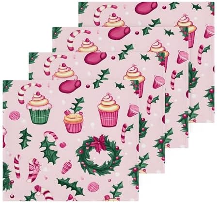 Christmas Wreath Washcloth Set by Xigua