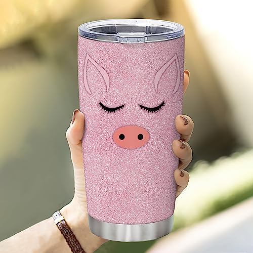 Hyturtle - Premium Stainless Steel Tumbler Customizable Design for Pig Lovers