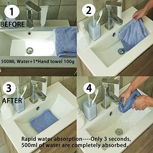 Quick-Dry Microfiber Washcloth Set for Home Gym