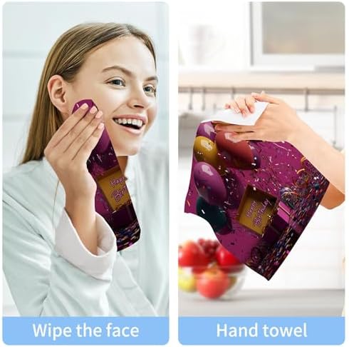 Colorful Balloon Washcloths