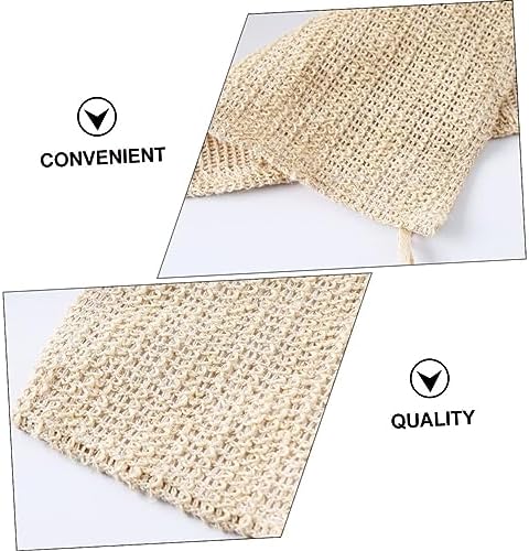 Csieeo 5pc Cotton Linen Bath Towels Set