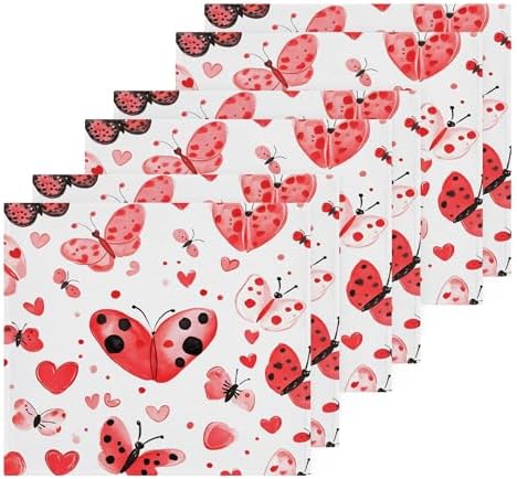 Valentines Day Love Washcloth Set