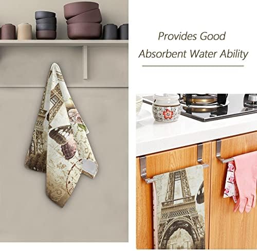 Paris-STYLE Eiffel Tower Hand Towels