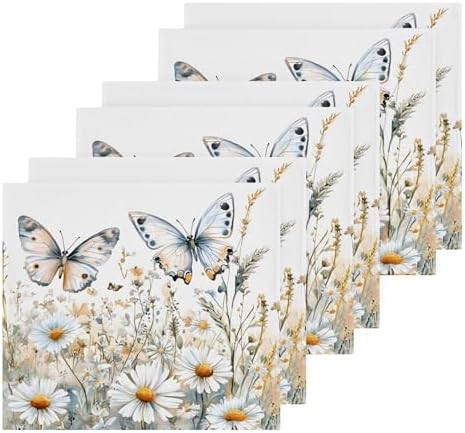 Xigua Wildflowers Multi-Purpose Washcloth Set for Fast Drying