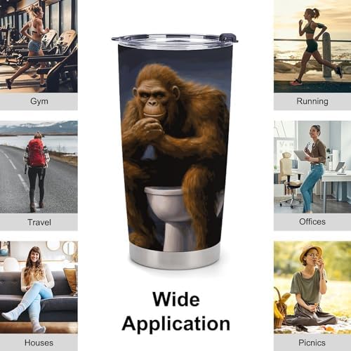 Bigfoot 20oz Insulated Stainless Steel Tumbler with Lid
