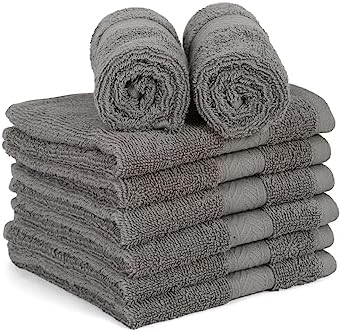 Casa Lino Premium 24-Pack Washcloth Set
