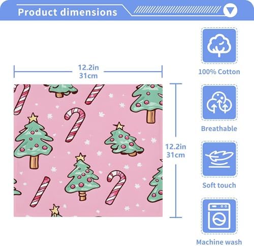 Choco-T santa Kearis Washcloth Set