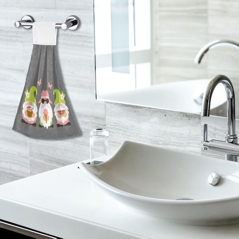 Summer Gnomes Ice Cream Hand Towels