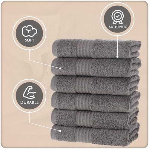 MAURA Washcloth Set Luxury 10x10