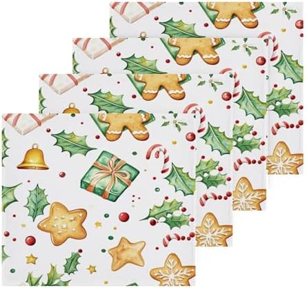 Xigua Christmas Washcloth Trio