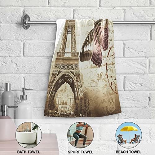 Paris-STYLE Eiffel Tower Hand Towels