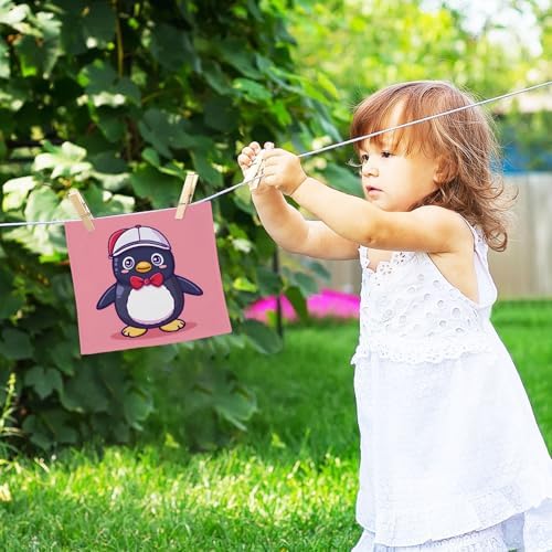 Soft Absorbent Penguin Washcloth Set for Babies and Adults