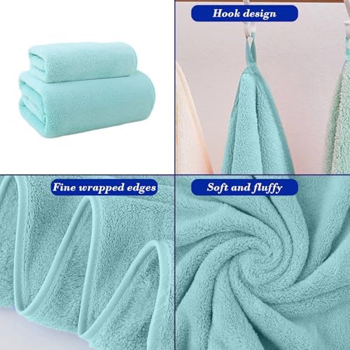 2-Piece bath towel set Easy-to-clean quick-dry soft and durable