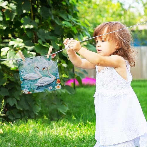 Xigua Swan Washcloth Set - Fast Drying Absorbent
