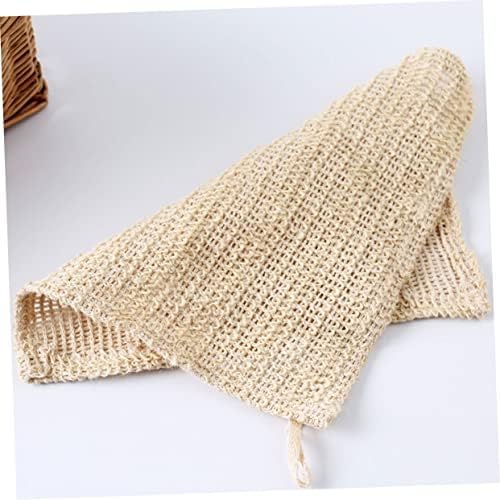 Csieeo 5pc Cotton Linen Bath Towels Set
