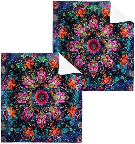 Xigua Mandala Washcloths Set