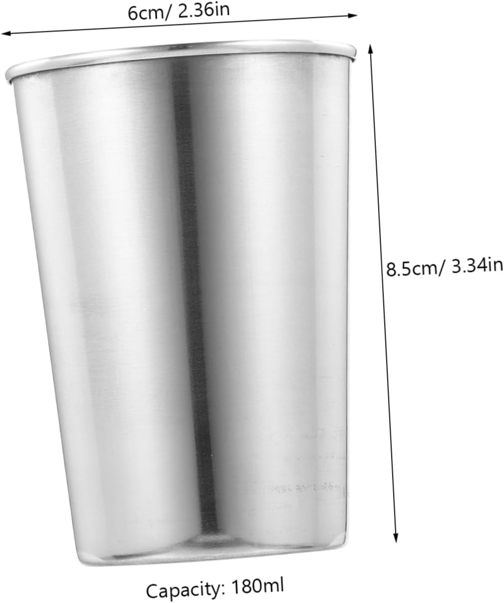Stainless Steel Tumbler Silver Travel-friendly