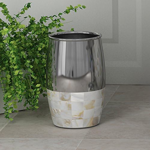 Stylish Bathroom Storage Holder With Mother of Pearl Finish