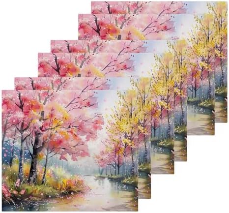 Xigua Blooming Flower Washcloths Set of 2 12x12 Inch
