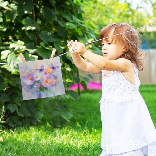 Multifunctional Floral Washcloths Set