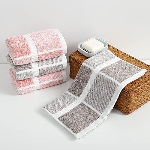 Sense Gnosis Pink Hand Towel Set 13x29 - 2 Pack