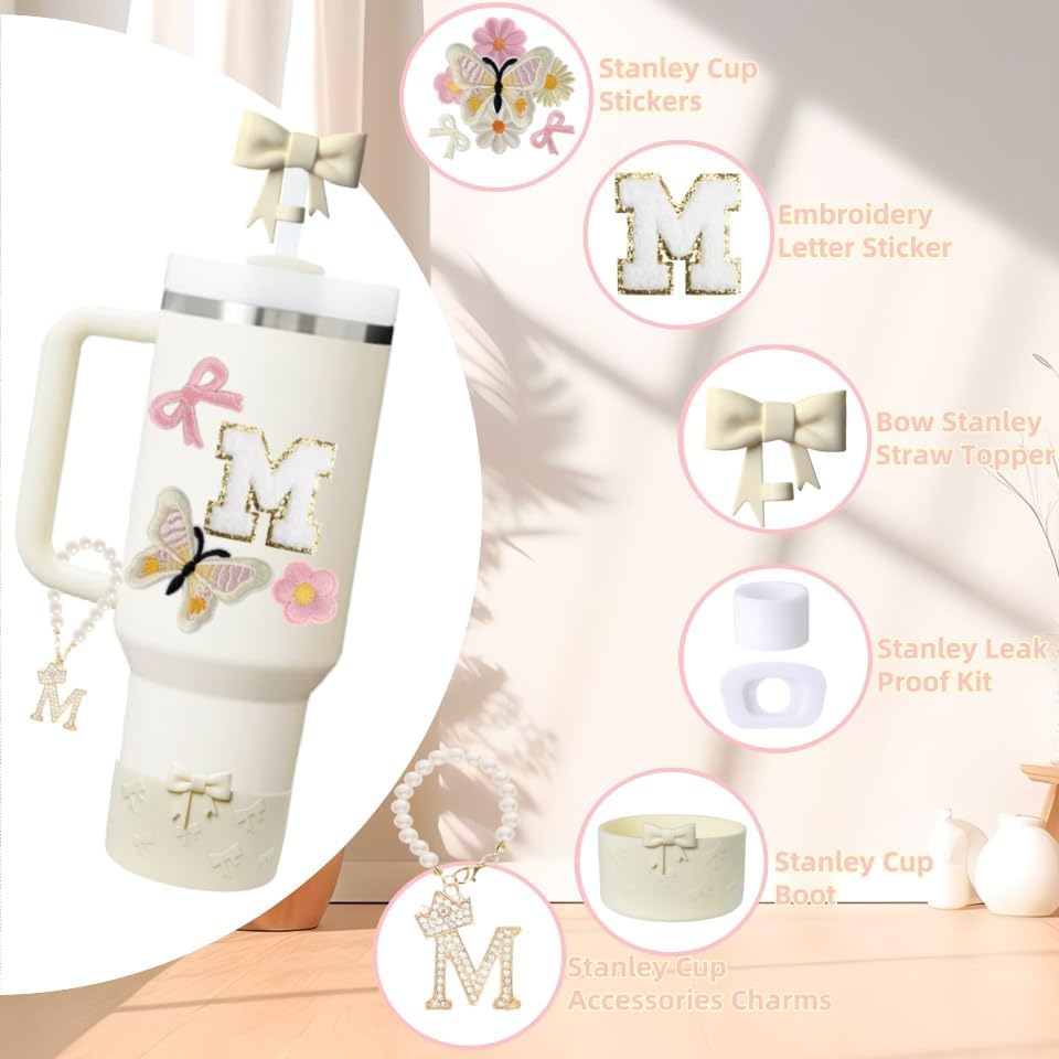 Personalized 13PCS Stanley Cup Accessories Set