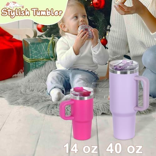 Perfect for Kids 14 oz Double-Insulated Leak-Proof Flip-Top