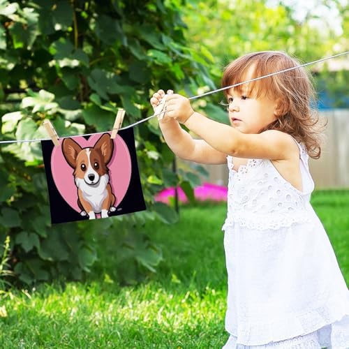 Corgi Dog Washcloth Set