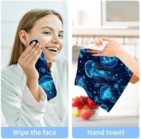 Glowing Glow Washcloths Set