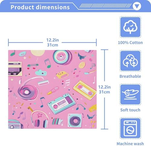 Sturdy and Soft Washcloth Set for Home Travel