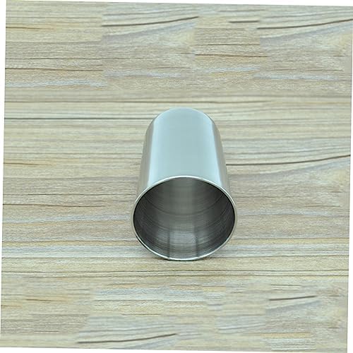 2pc Stainless Steel Tumbler Cups Set Home Party Use Silver Easy to Clean