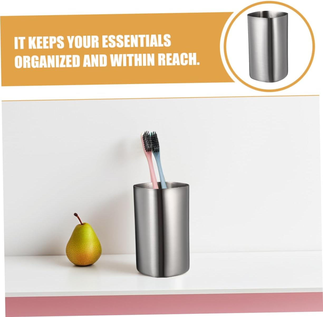 Sturdy Stainless Steel Pint Cups Stackable Metal Cups for Coffee Drinks