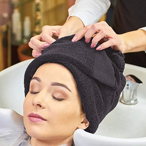 Bleach-Proof Salon Towels 12-Pack Eco-Friendly Hair Stylist Towels