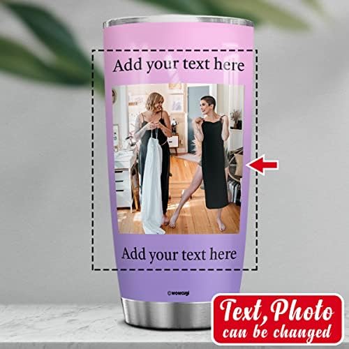 Personalized Double-Insulated Coffee Tumbler for Women