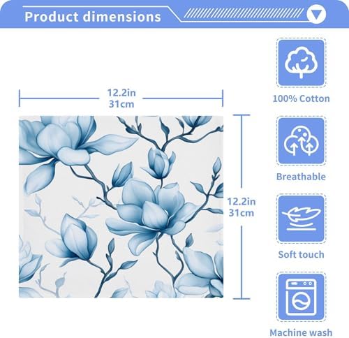 Xigua Eco-Friendly 12x12 Cotton Fast-Drying Wash Cloths for Home Travel