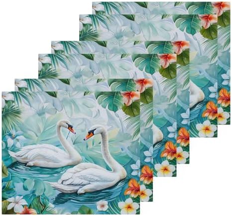 Xigua Swan Washcloth Set - Fast Drying Absorbent