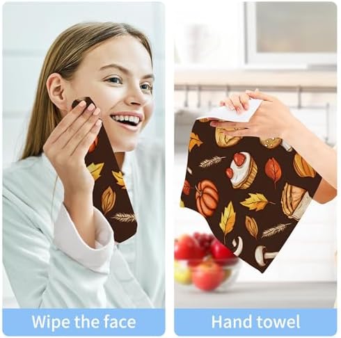 Xigua Autumn Elements Washcloth Set