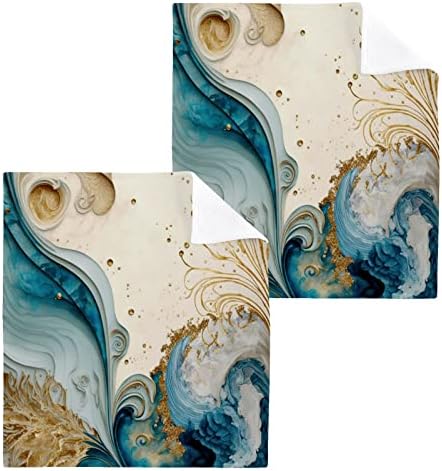 Premium 12-inch Cotton Washcloths - Soft Quick-Dry for Travel