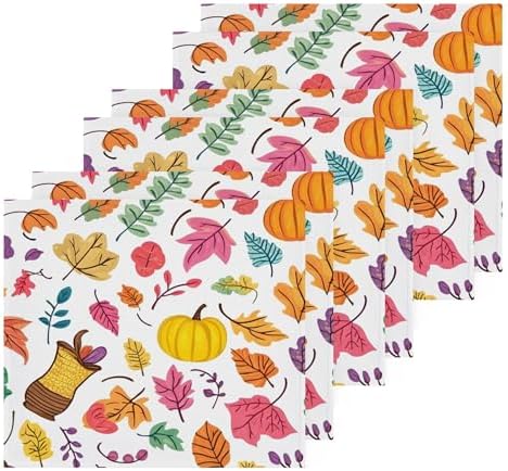 Xigua Autumn Leaves Washcloth Set Ultimate Choice