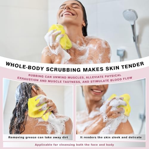 Premium Exfoliating Washcloths for Face and Body