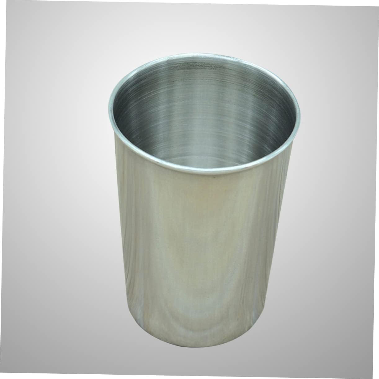 2pc Stainless Steel Tumbler Cups Set Home Party Use Silver Easy to Clean