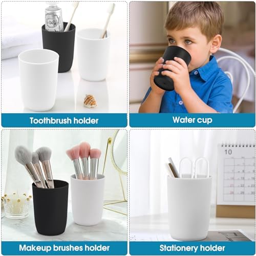 Topsky 4 Piece Bathroom Tumbler Set for Home Use