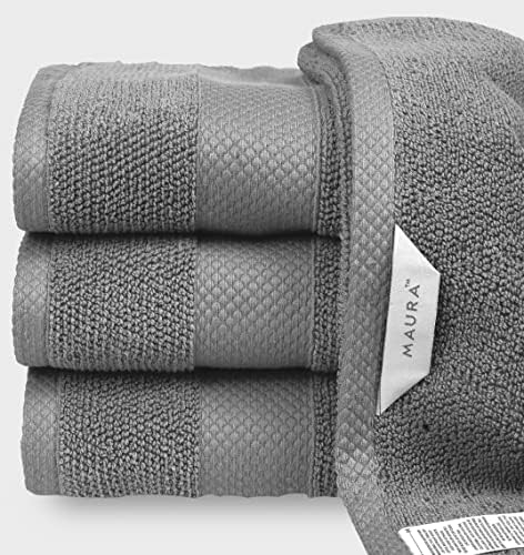 MAURA Premium 4-Piece cotton Terry Washcloths Set