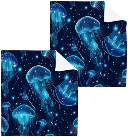 Glowing Glow Washcloths Set