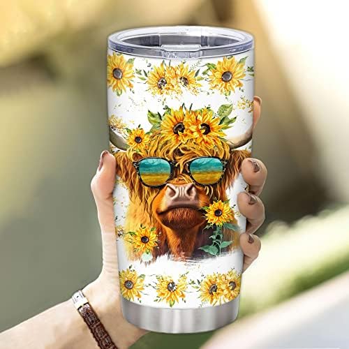Hyturtle Customized Name Tumbler 20oz With Lid for Women